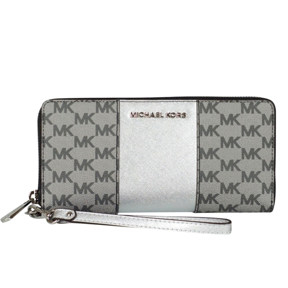 MICHAEL Michael Kors Handbags - MICHAEL Michael Kors Center Stripe Travel Continental Wallet